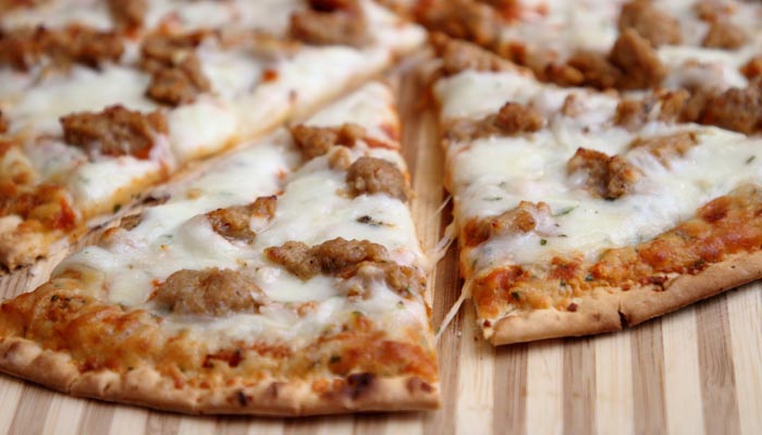 sausage pizza