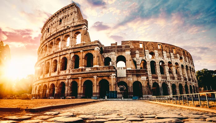 the colosseum ancient rome italy